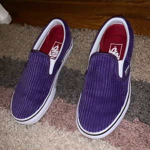 Corduroy Vans
